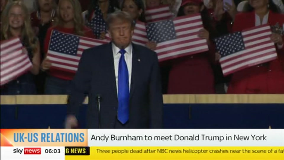 Still from Sky News at 3:30