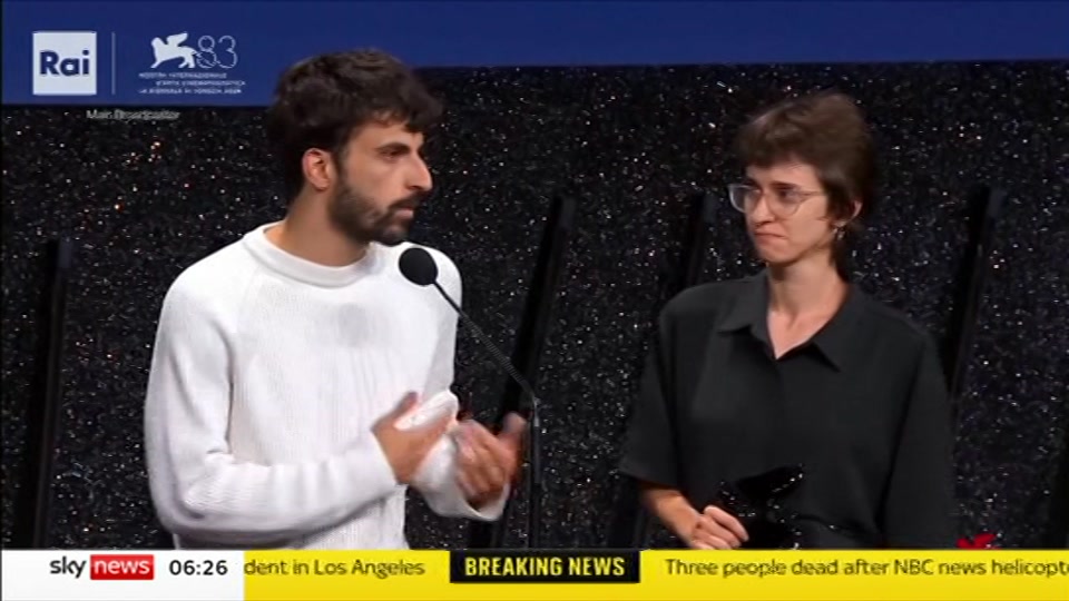 Broadcast still at 26m. Sky News, Mornings, 16 September 2026.