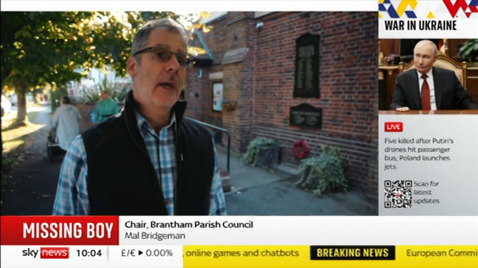 Still from Sky News at 4:00