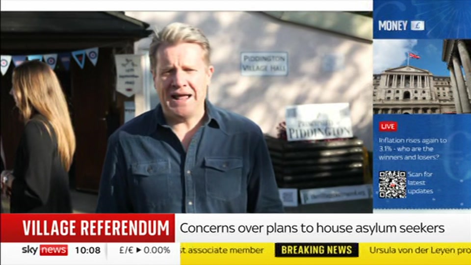Broadcast still at 8m 30s. Sky News, Sky News Today with Gareth Barlow, 16 September 2026.