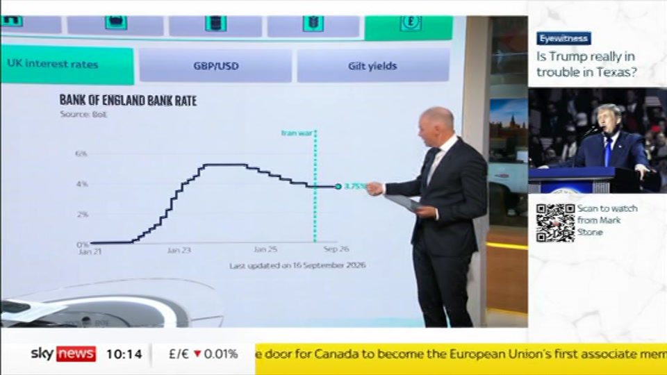Still from Sky News at 14:30