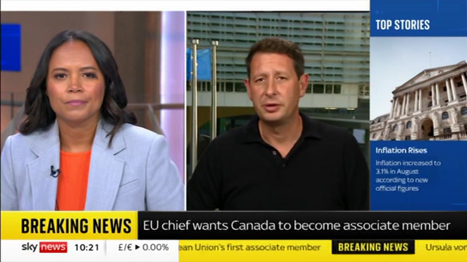 Still from Sky News at 21:30