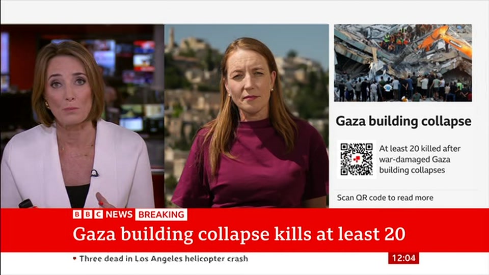 Still from BBC News at 4:00