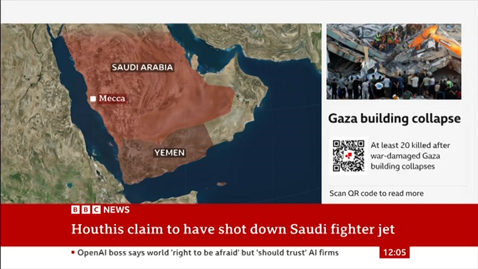 Still from BBC News at 5:30
