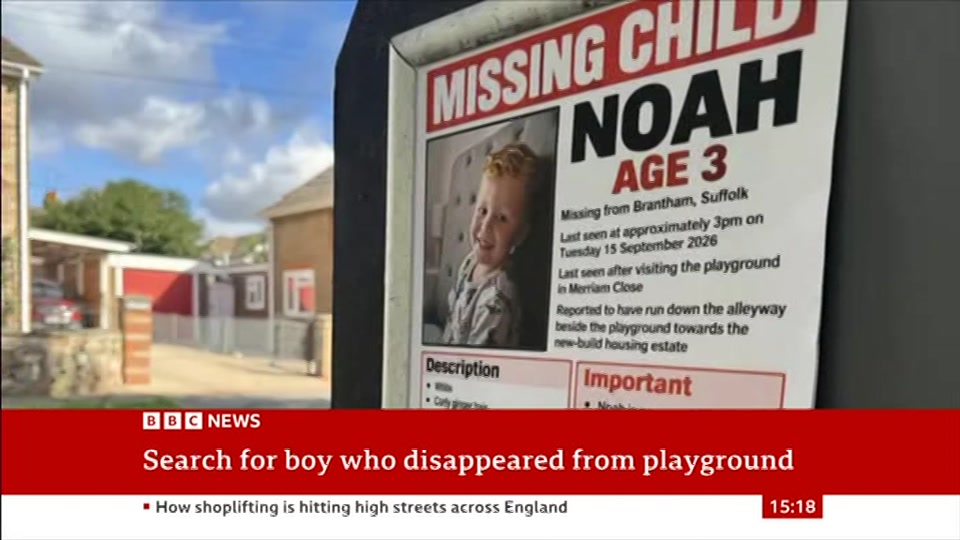 Broadcast still at 18m. BBC News, Verified Live, 16 September 2026.