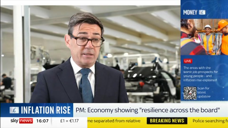 Broadcast still at 7m 30s. Sky News, Sky News Today with Jayne Secker, 16 September 2026.