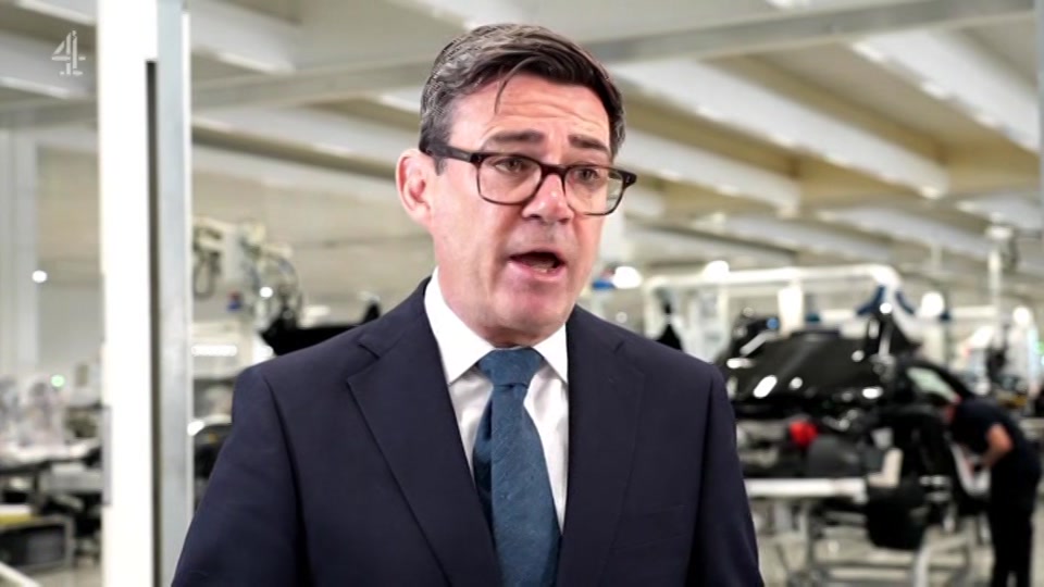 Broadcast still at 25m 30s. Channel 4, Channel 4 News, 16 September 2026.
