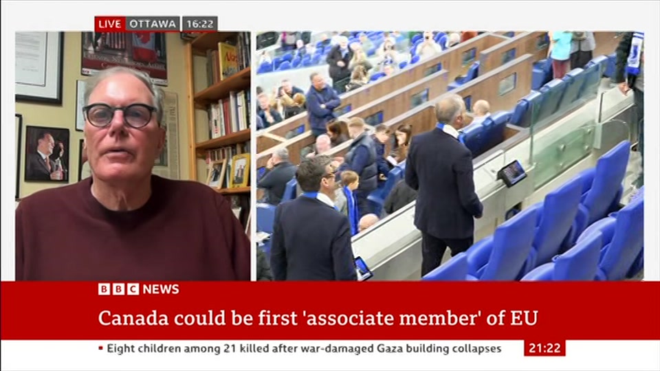 Broadcast still at 22m 30s. BBC News, The Context, 16 September 2026.