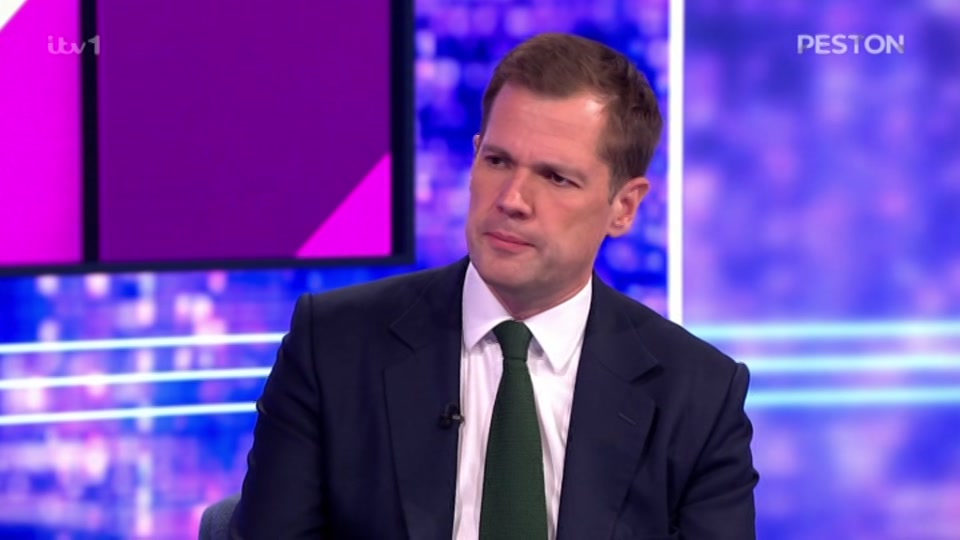 Broadcast still at 31m 30s. ITV, New: Peston, 16 September 2026.