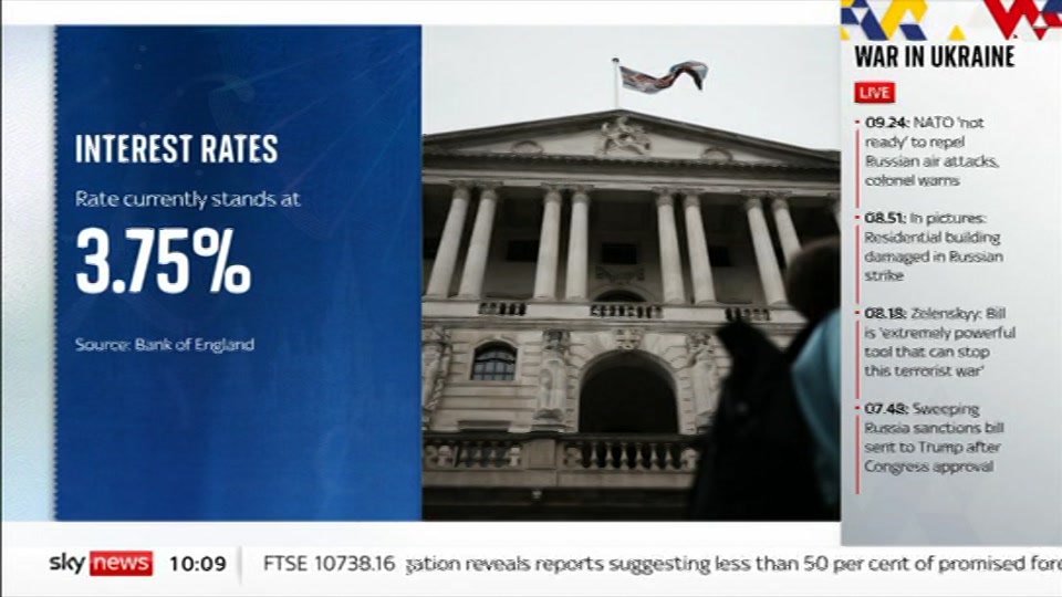Still from Sky News at 9:30