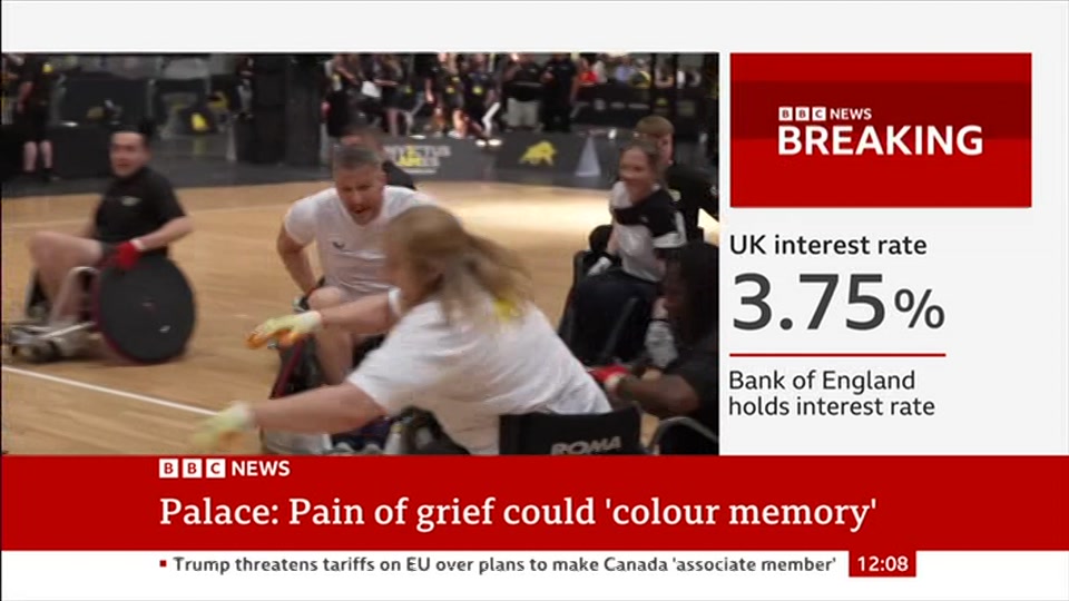 Broadcast still at 8m 30s. BBC News, BBC News Now, 17 September 2026.