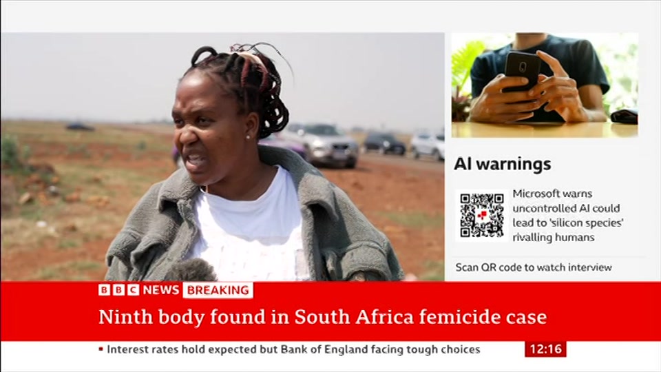 Broadcast still at 16m 30s. BBC News, BBC News Now, 17 September 2026.