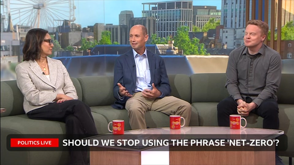 Broadcast still at 41m 30s. BBC Two, Politics Live, 17 September 2026.