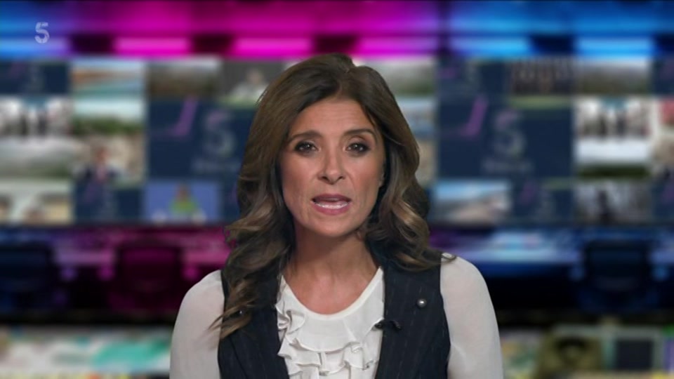 Still from Channel 5 at 1:00