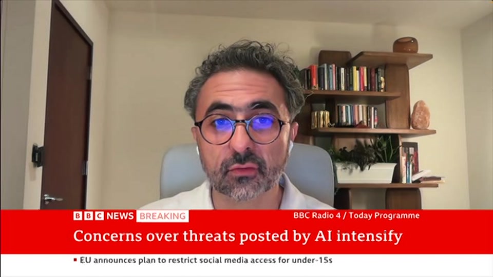 Still from BBC News at 3:30