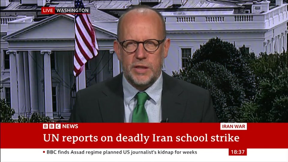 Broadcast still at 7m 30s. BBC News, The World Today with Maryam..., 17 September 2026.