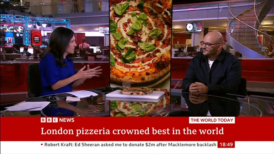 Still from BBC News at 19:30