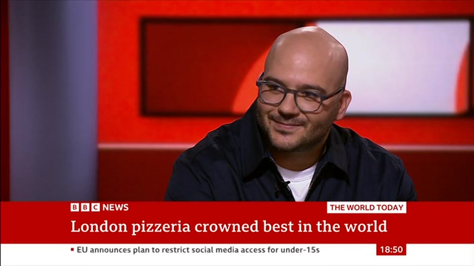 Still from BBC News at 20:30