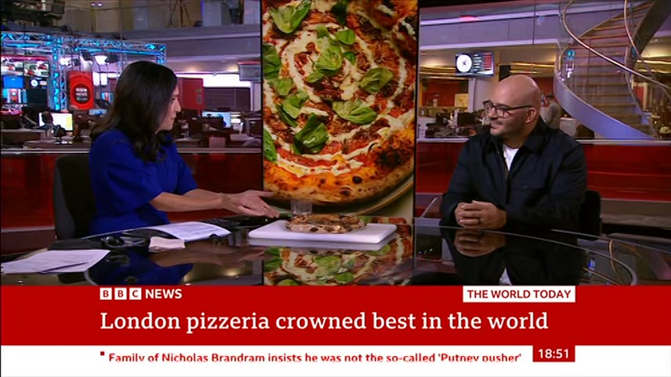 Broadcast still at 21m. BBC News, The World Today with Maryam..., 17 September 2026.