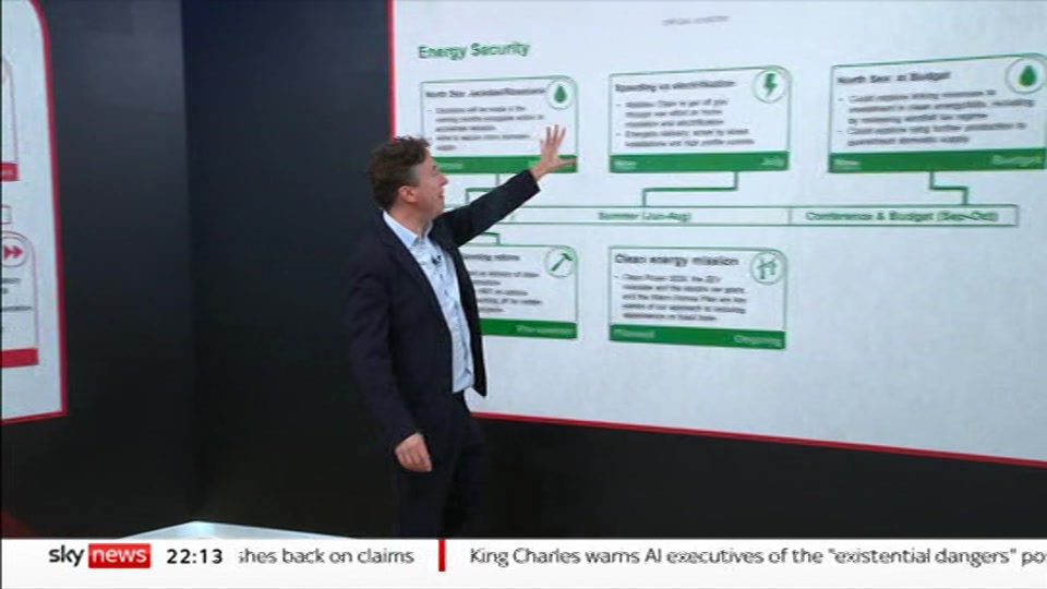 Still from Sky News at 13:00