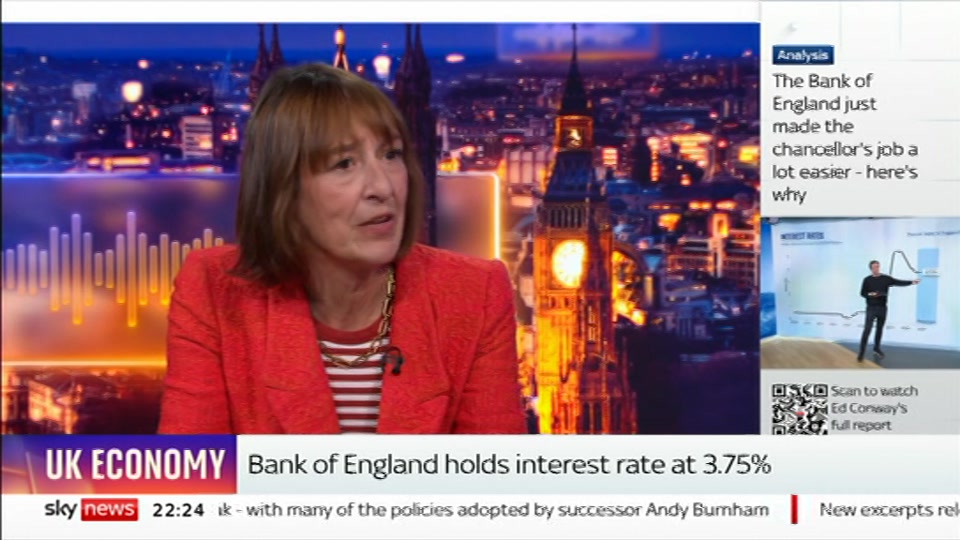 Broadcast still at 24m 30s. Sky News, The Wrap With Anna Botting, 17 September 2026.