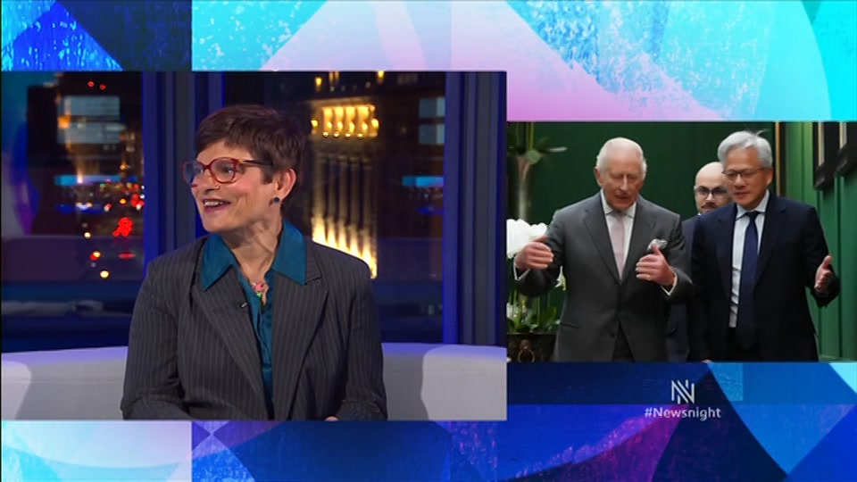 Broadcast still at 10m 30s. BBC Two, Newsnight, followed by Weather, 17 September 2026.