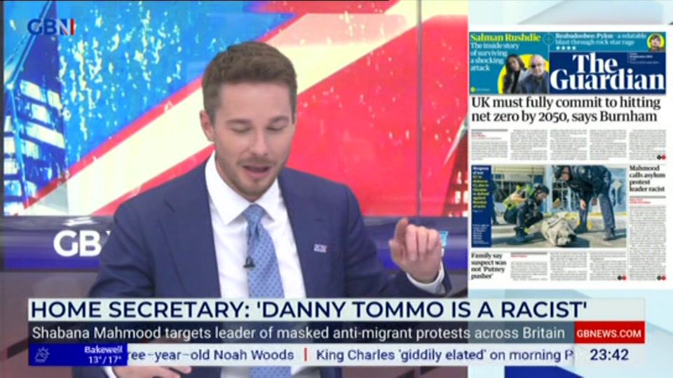 Still from GB News at 42:30