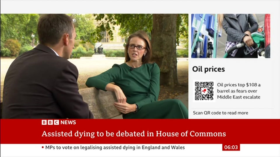 Broadcast still at 3m. BBC News, 11 September 2026.