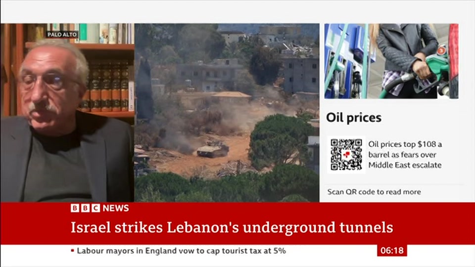 Broadcast still at 18m. BBC News, 11 September 2026.