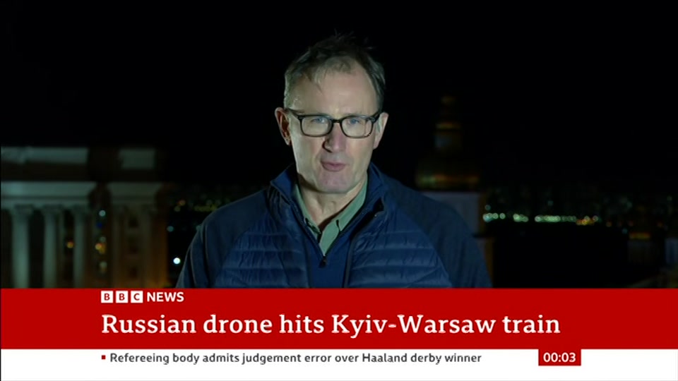 Still from BBC News at 3:00