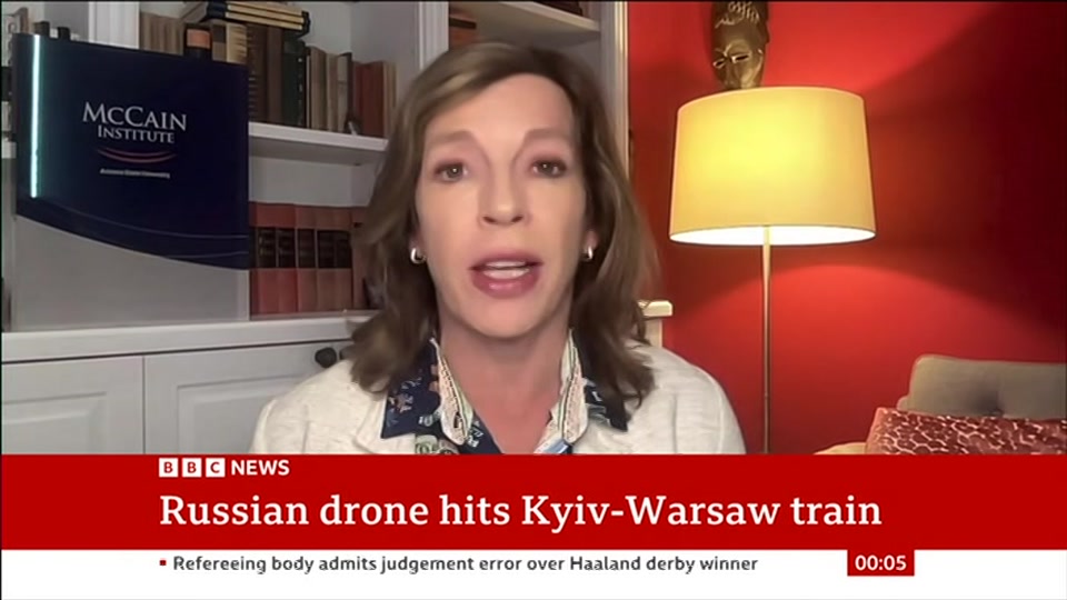 Still from BBC News at 5:30