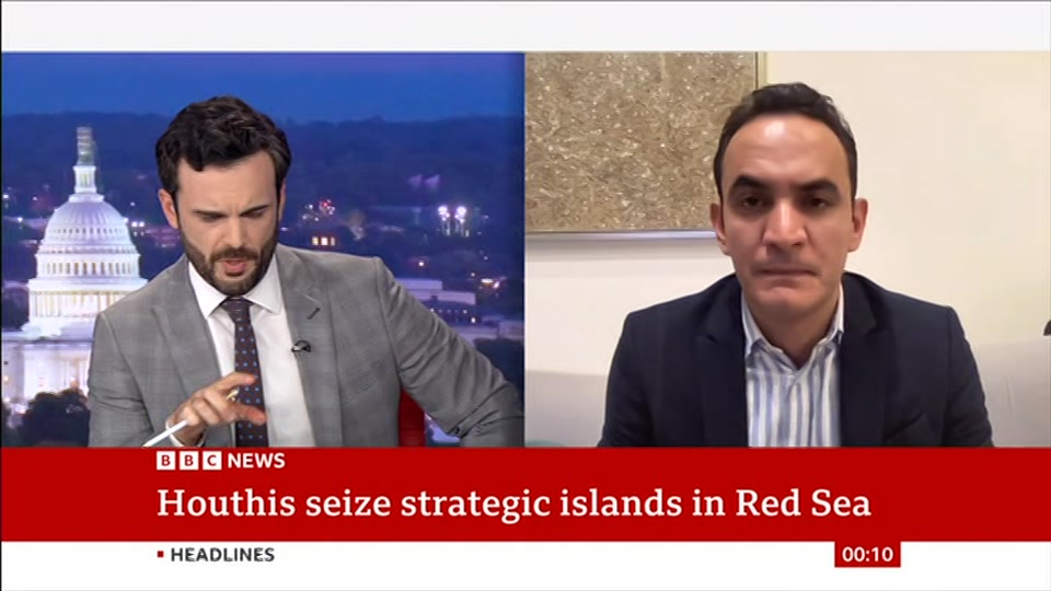 Broadcast still at 10m 30s. BBC News, 13 September 2026.