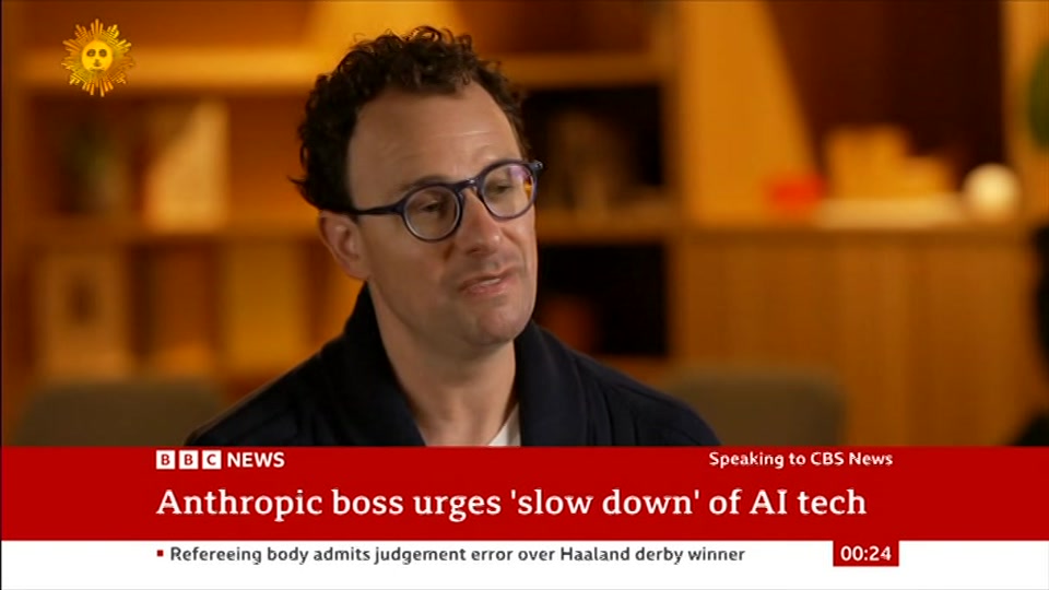 Broadcast still at 24m. BBC News, 13 September 2026.