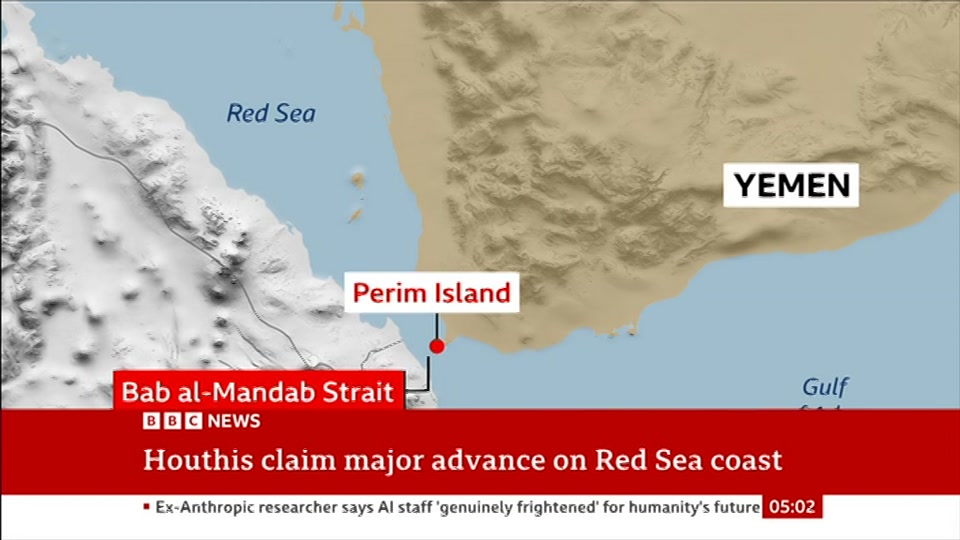 Still from BBC News at 2:00