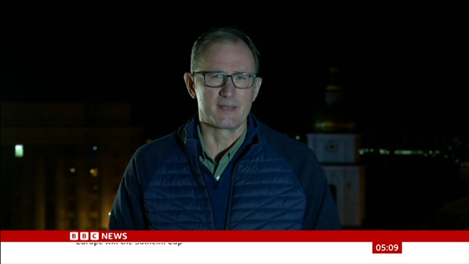 Still from BBC News at 9:30