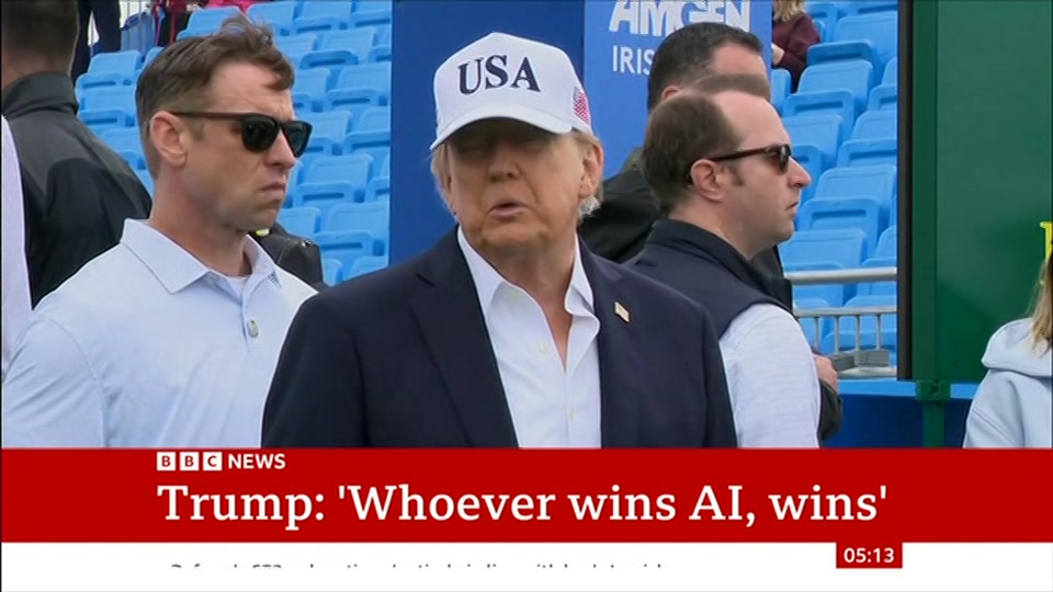 Still from BBC News at 13:00