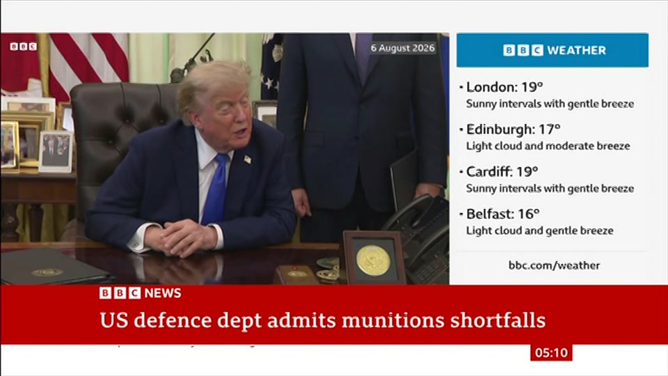 Broadcast still at 10m 30s. BBC News, 16 September 2026.