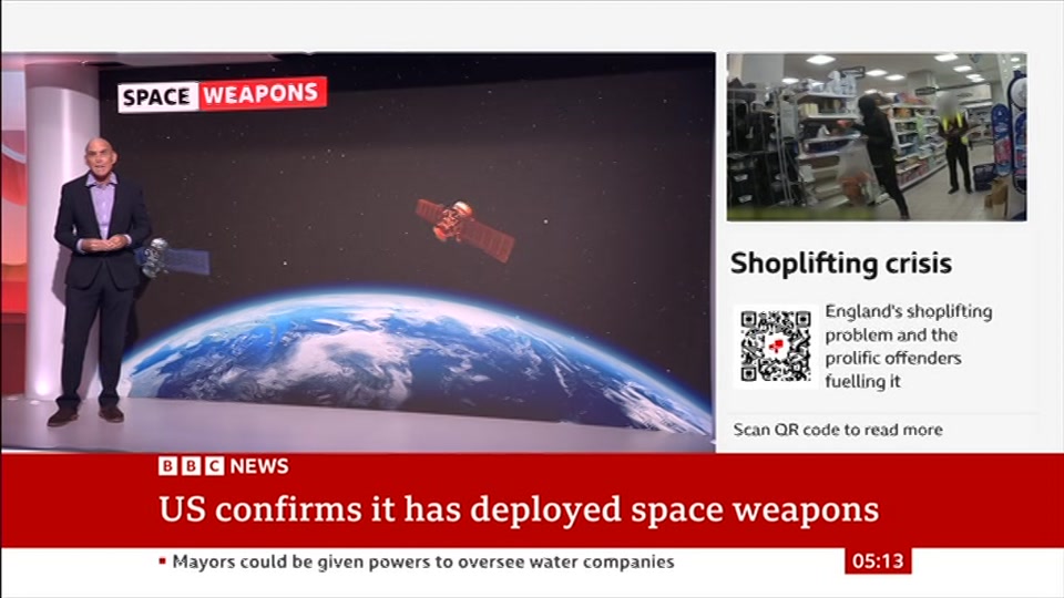 Broadcast still at 13m. BBC News, 16 September 2026.
