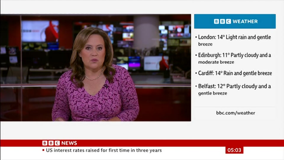 Still from BBC News at 3:00