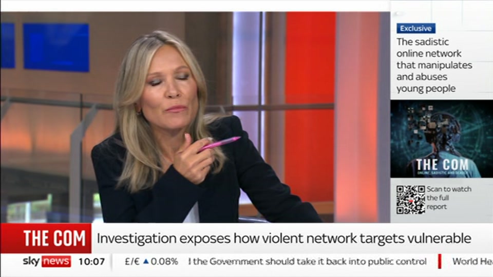 Broadcast still at 7m 30s. Sky News, Sky News Today with Sam Washington, 18 September 2026.