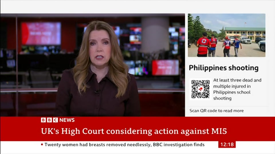 Still from BBC News at 18:30