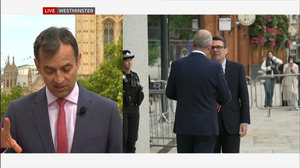 Broadcast still at 16m 30s. BBC One, BBC News at One including..., 18 September 2026.