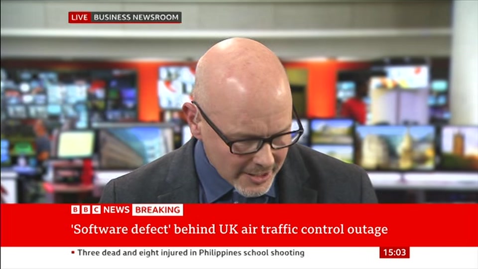 Still from BBC News at 3:00