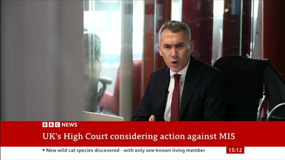 Broadcast still at 12m. BBC News, Verified Live, 18 September 2026.