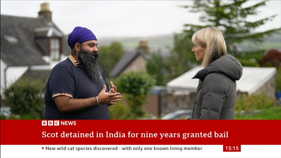 Broadcast still at 15m. BBC News, Verified Live, 18 September 2026.