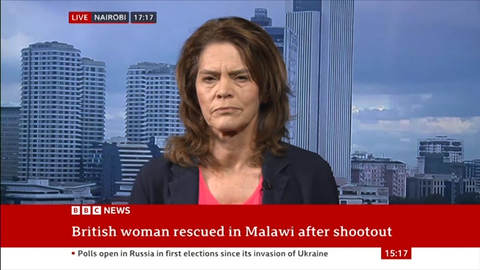 Still from BBC News at 17:00