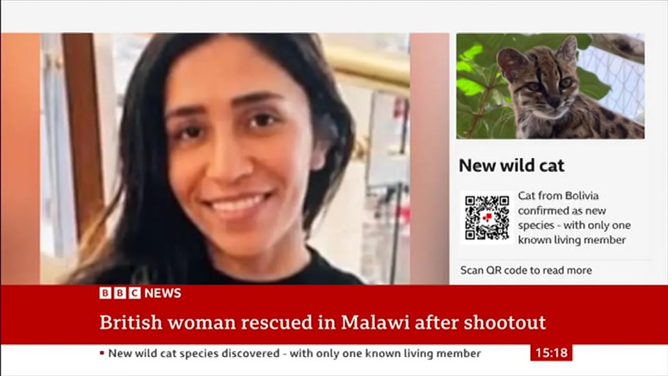 Broadcast still at 18m. BBC News, Verified Live, 18 September 2026.