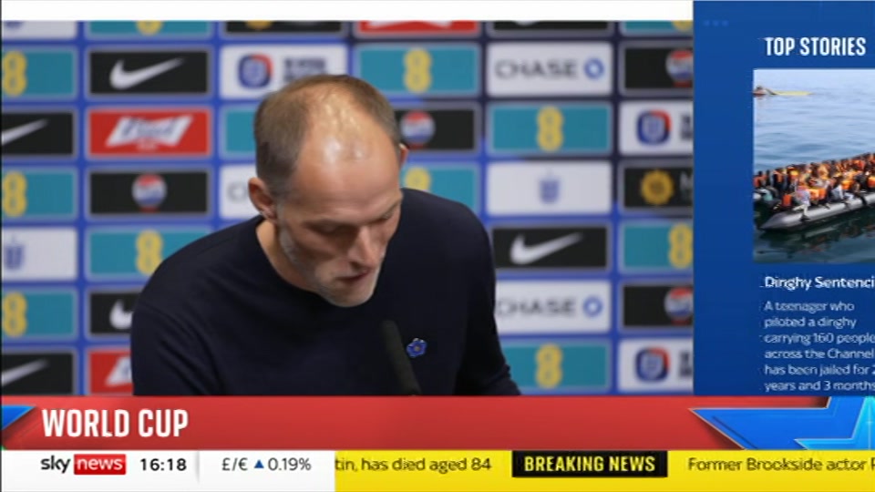 Still from Sky News at 18:30