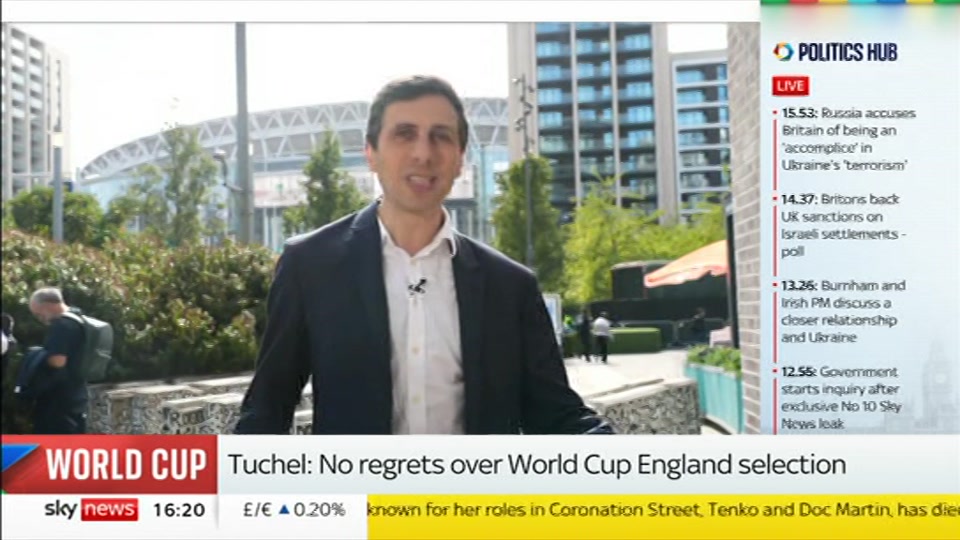Broadcast still at 20m 30s. Sky News, Sky News Today, 18 September 2026.