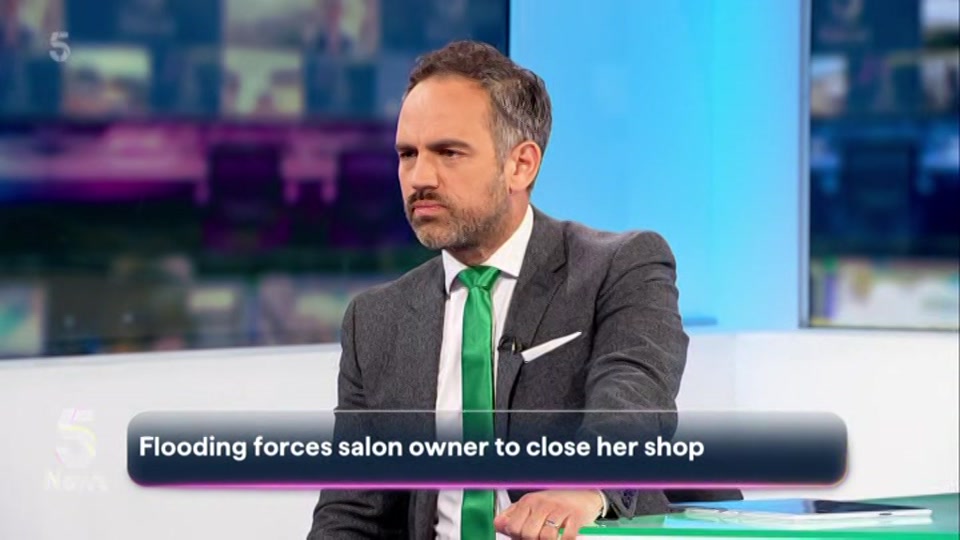 Broadcast still at 22m. Channel 5, 5 News with Dan Walker, 18 September 2026.